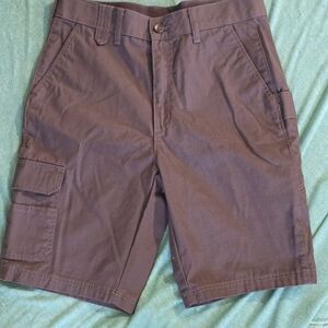 Brahma Men's Cargo Shorts in Dark Brown